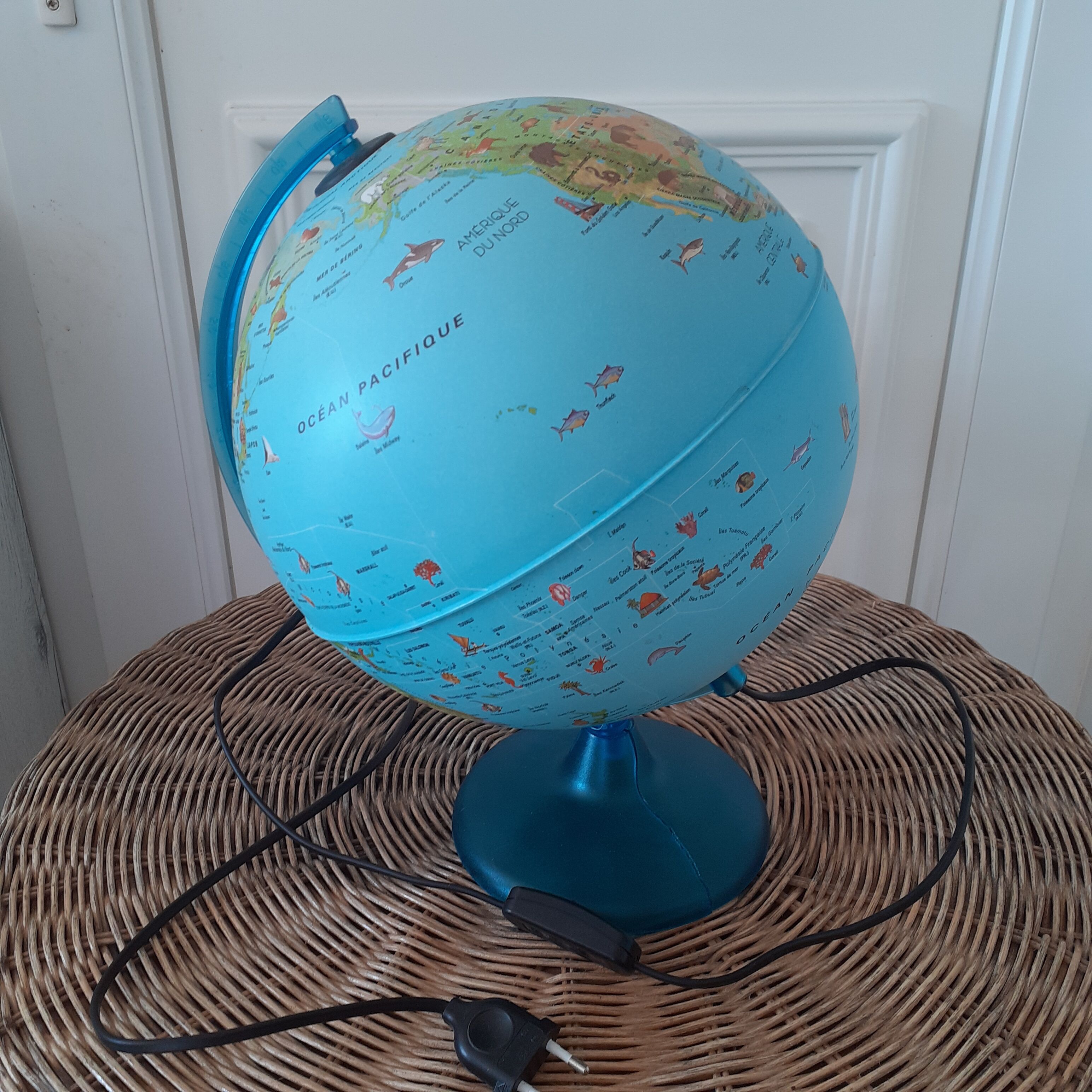 Electric world map: Nova Rico, Italy