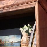 Old walnut dresser