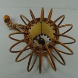 Vintage bamboo chandelier