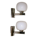 Paire d' appliques des années 70