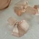 Glass dressing table filling perfume bottles powder box