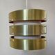 Rare Midcentury Pendant in style of Jo Hammerborg, Denmark, 1970s