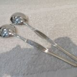 2-piece silver-plated salad serving set by Christofle Goldsmith Duo 24.6cm