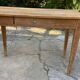 Table de ferme ou bureau vintage