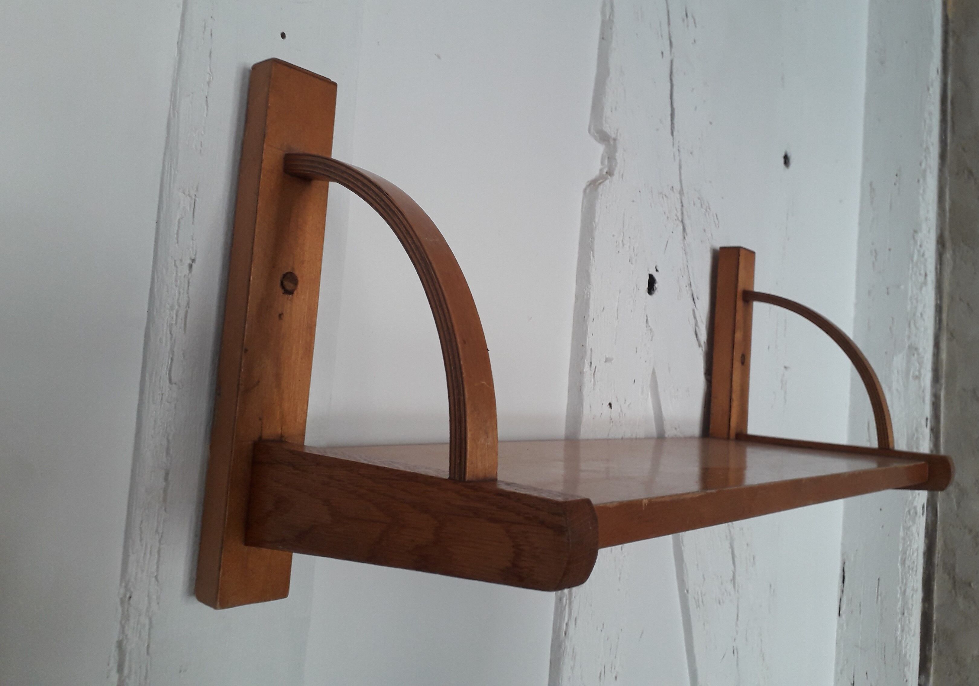 Wooden shelf