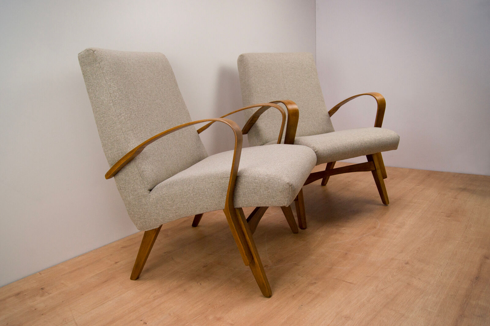 Set of vintage armchairs 1960
