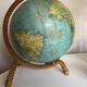 Globe lamp glass and rope 1960