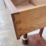 Empire Console in Mahogany and Bronze 19th