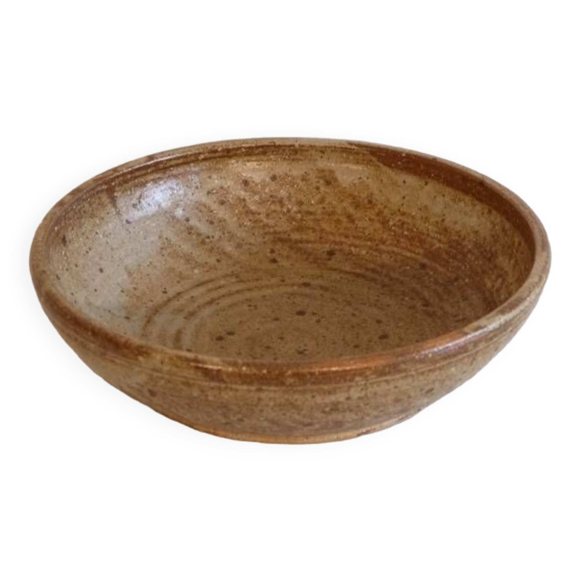 Stoneware dish by Alain Blanchard 1970