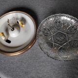 Old ceiling light with 2 large lights