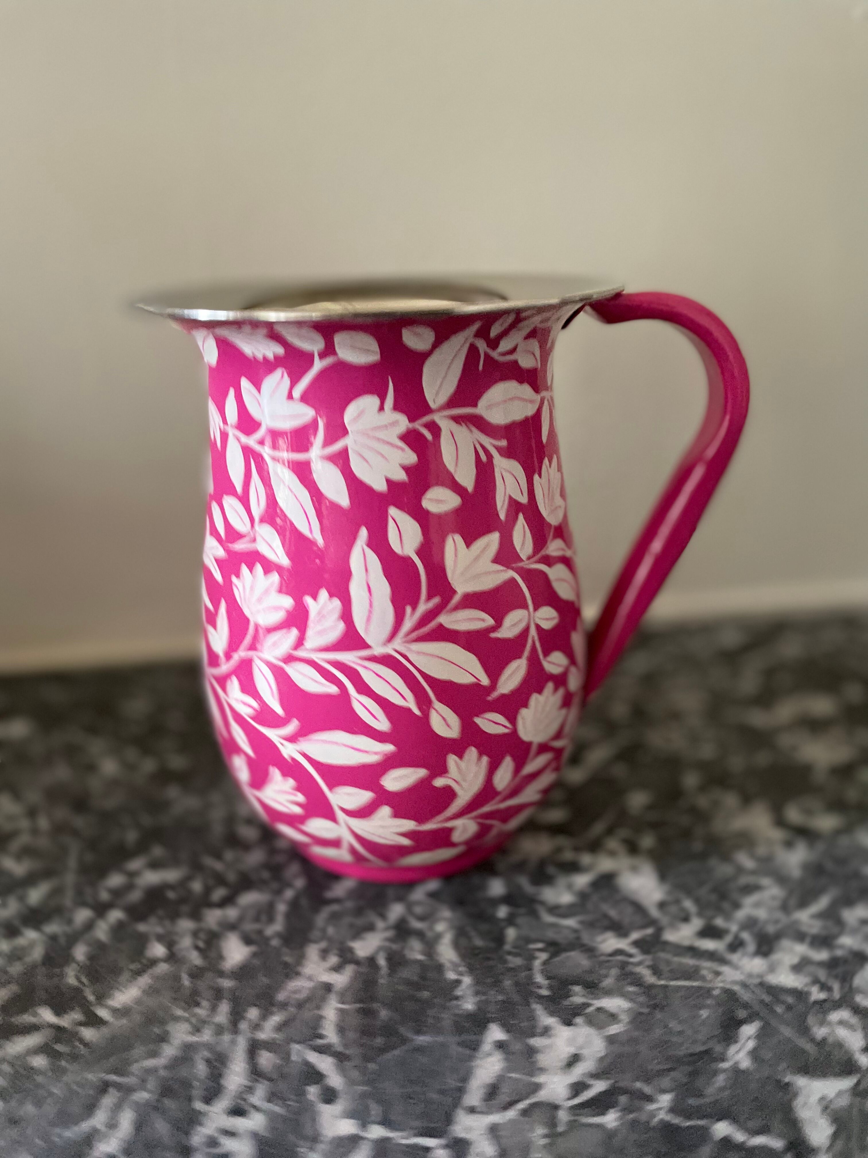 Stainless steel pitcher