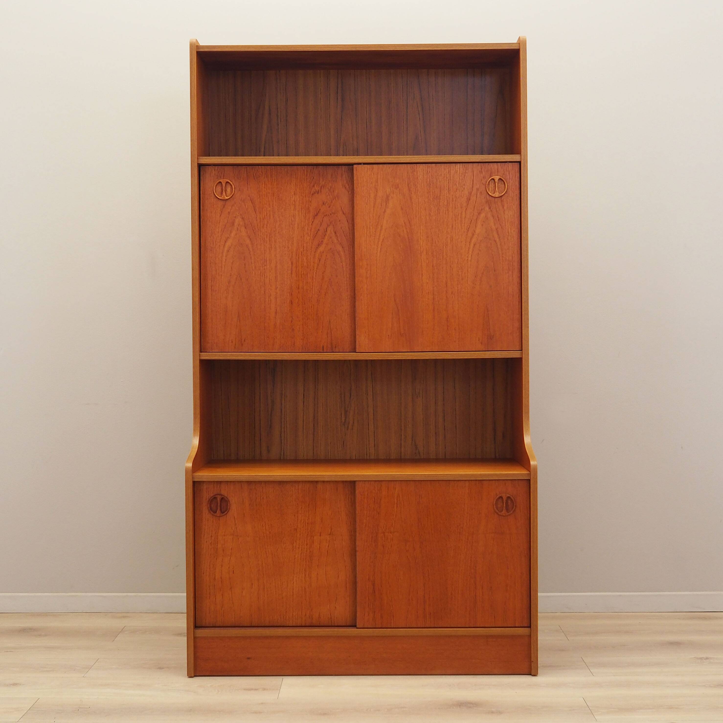 Teak bookcase, Danish design, 1960s, production: Denmark