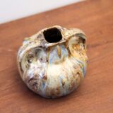 Art deco ceramic vase with coulure