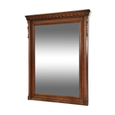 Bevelled chimney mirror from the 30s/40s