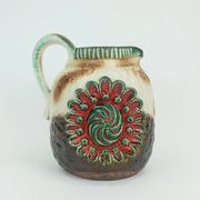 Vase cruche Dumler & Breiden modèle 53/21 décor en relief des années 50.