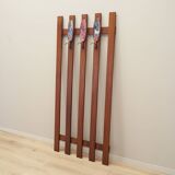 Teak hanger, Danish design, 1970s, production: Denmark