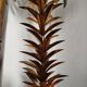 Large Palm Tree Lamp in gilded metal, late twentieth century.