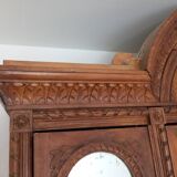 Old and large 3-door wardrobe