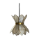Suspension fleur en nacre