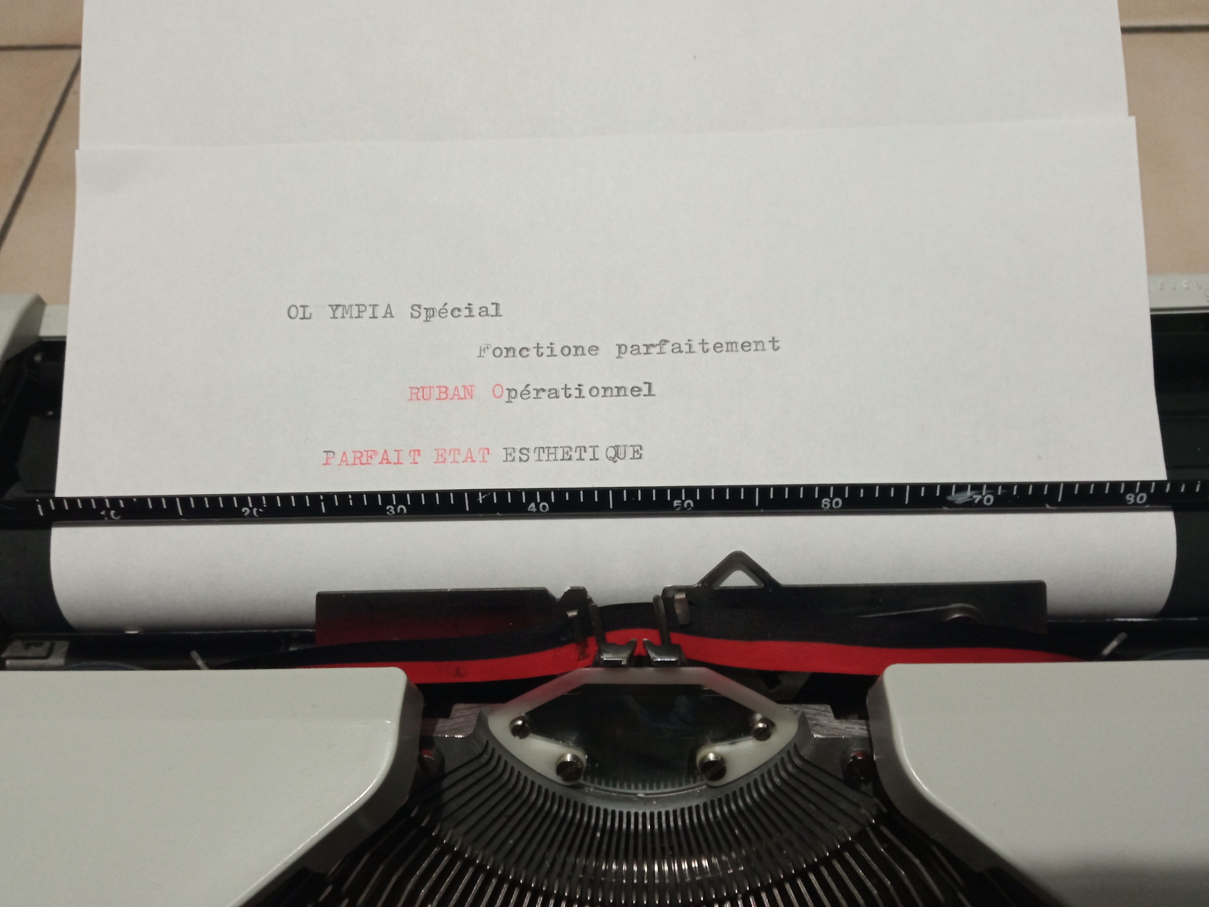 Olympia Typewriter Special as new