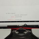 Olympia Typewriter Special as new