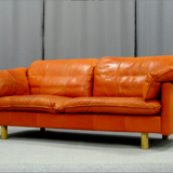1970 leather sofa