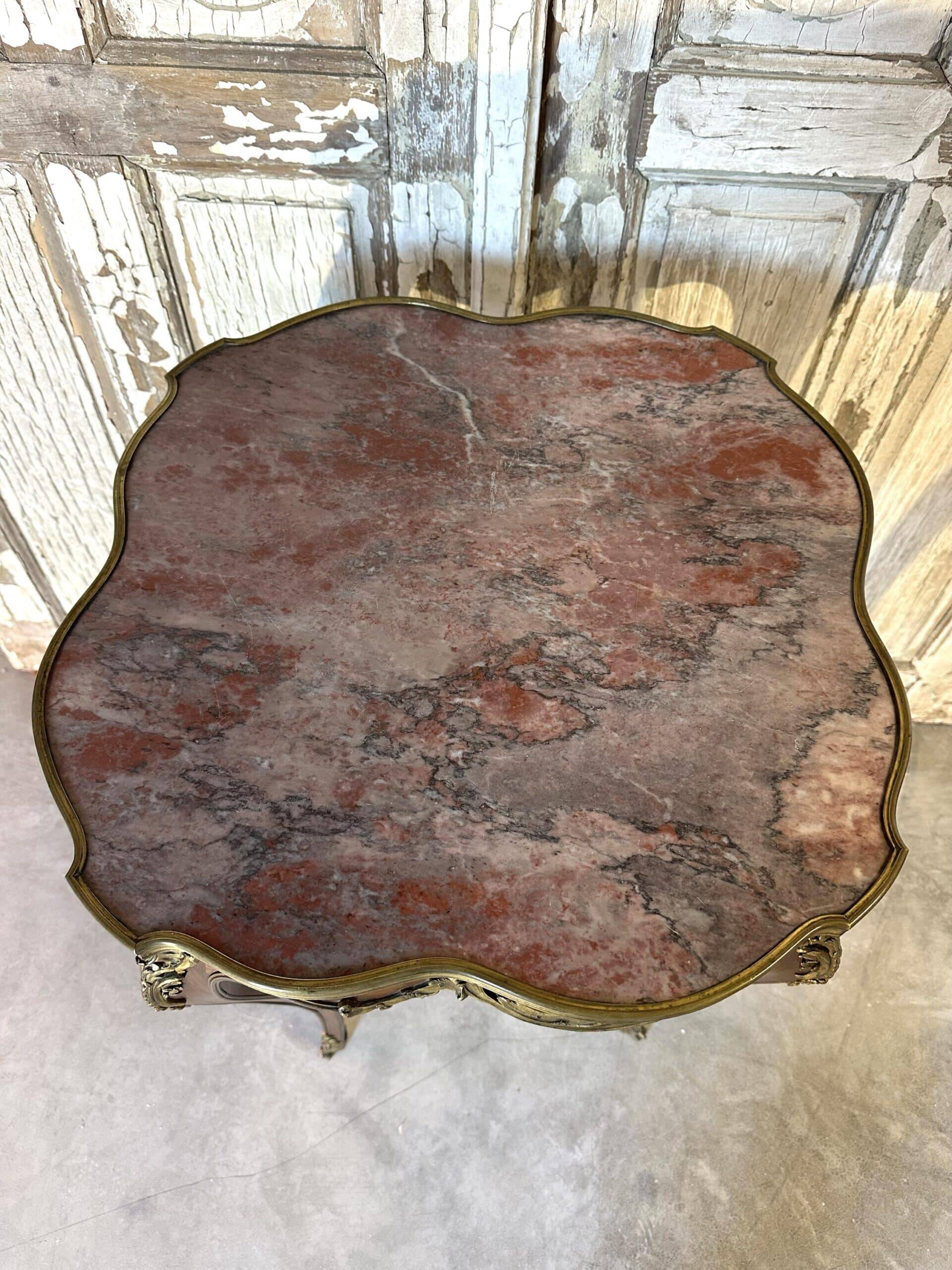 Napoleon III table from the late 19th century.