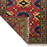 Anatolian handmade vintage rug 233 cm x 132 cm