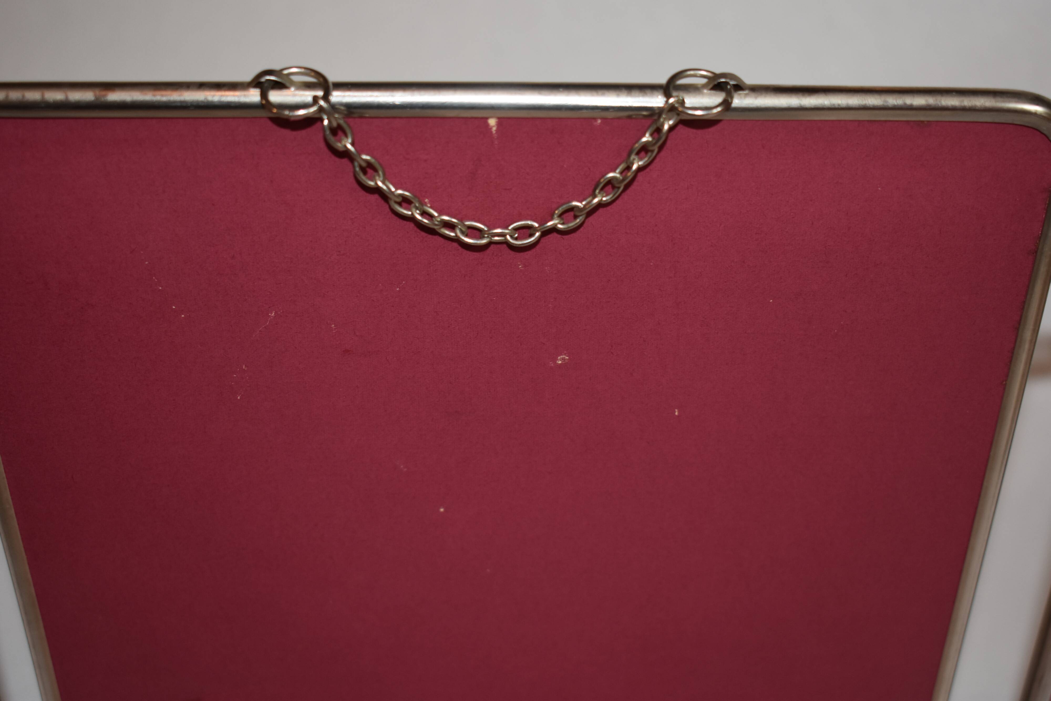 Mirror barber triptych 30 x 24 cm