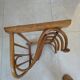 Fischel curved wood wall coat rack