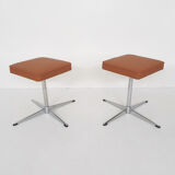 Ensemble de deux tabourets pivotants, Pays-Bas