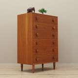 Commode en teck, design danois, années 1960, production Danemark