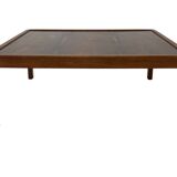 Vintage coffee table rosewood 70's design minimalist