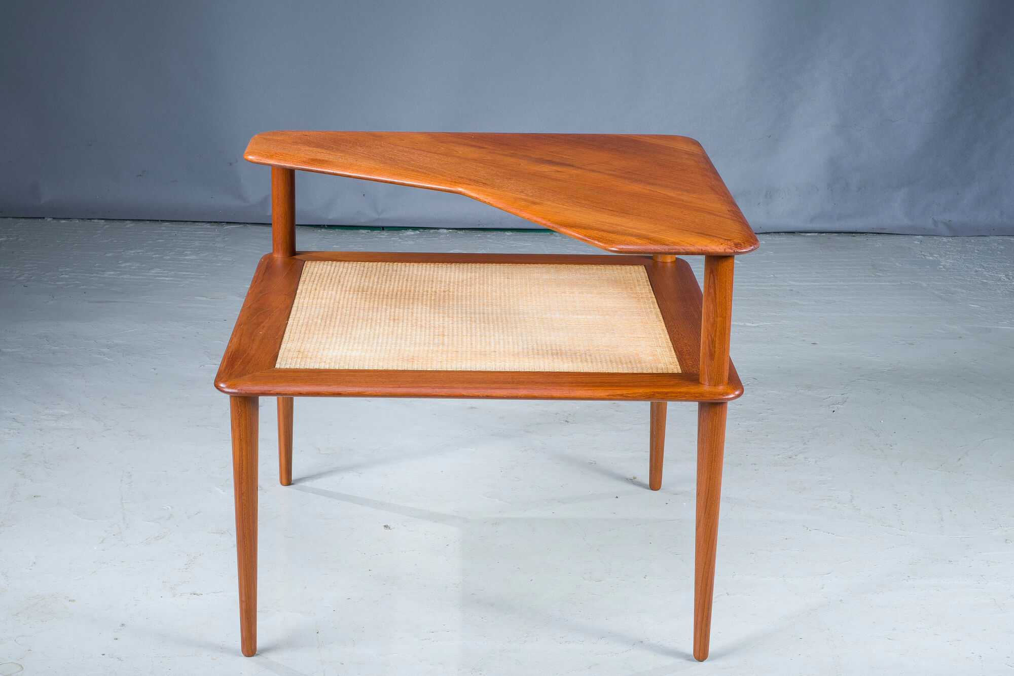 Vintage Minerva Teak Coffee Table by Peter Hvidt & Orla Molgaard Nielsen for France & Søn