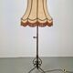 Adjustable Wrought Iron Floor Lamp, 1930s