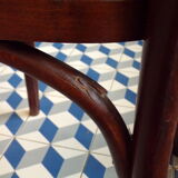 4 antique bistro chairs in bentwood