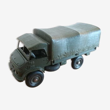 Dinky toys France réf 821 avec boîte  Unimog Mercedes militaire