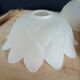 Set of 3 Art Deco glass paste pendant lights