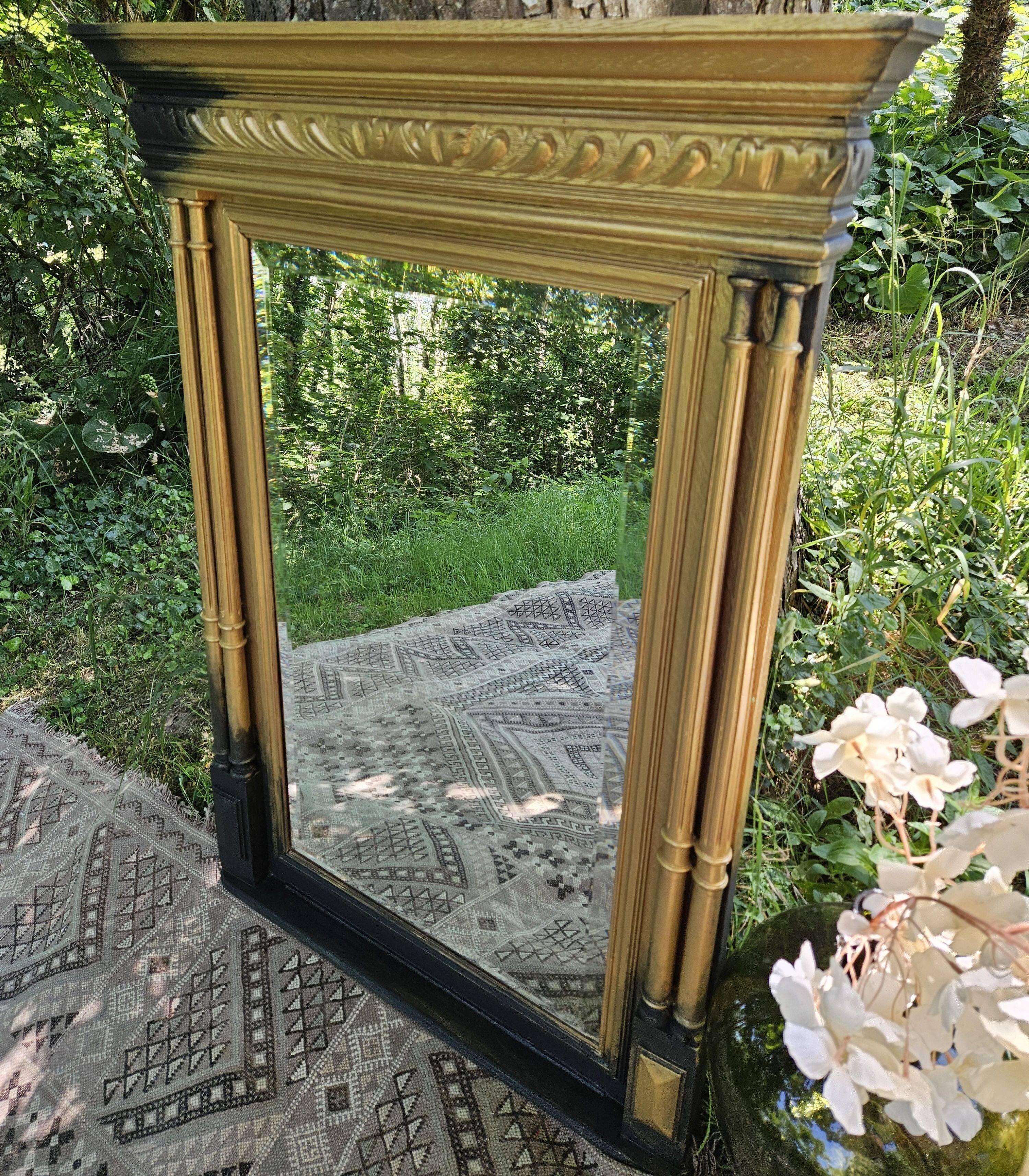 Neo-Henri II Trumeau Mirror