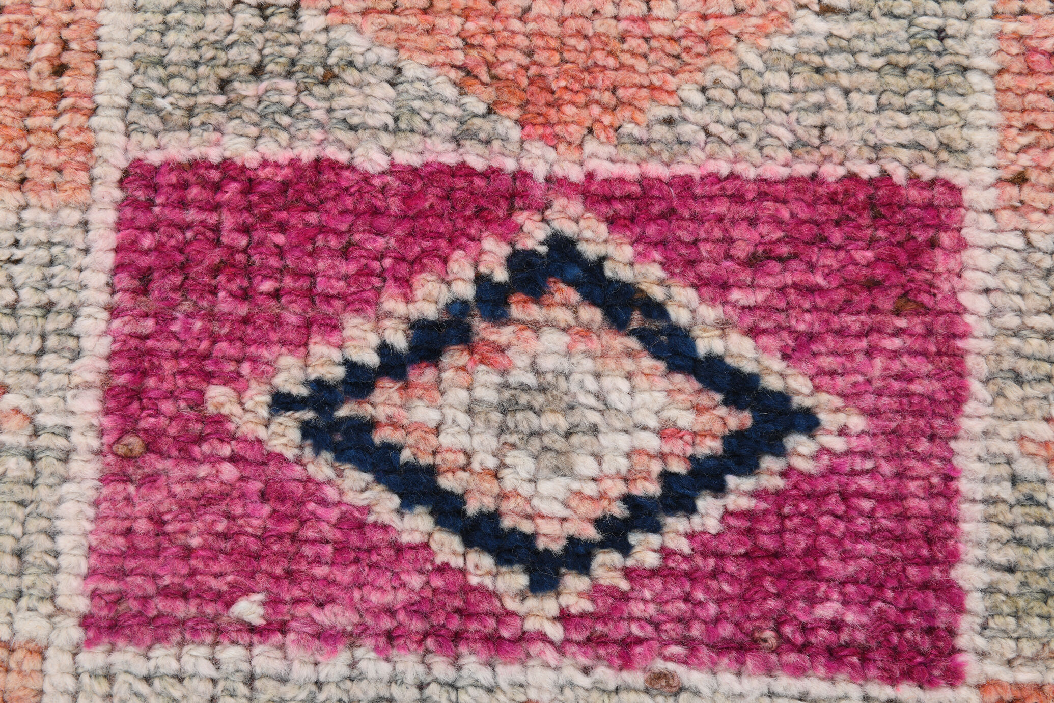 Oriental vintage runner rug 92x329cm