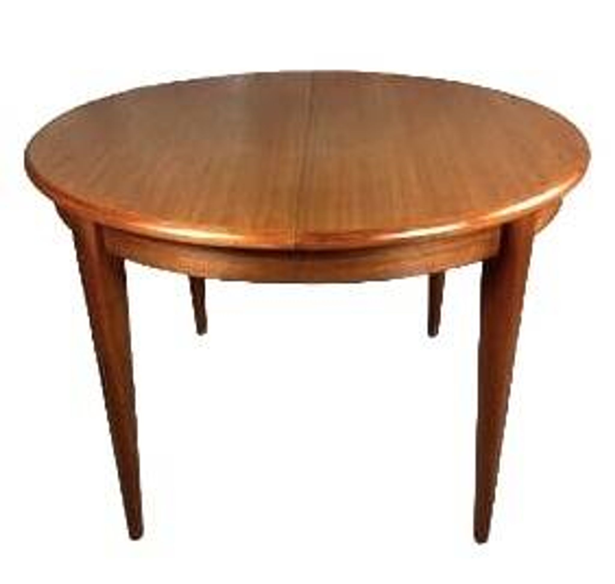 Vintage Scandinavian teak table, Baumann style table