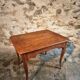 French side table in cherry wood, late 18th century.