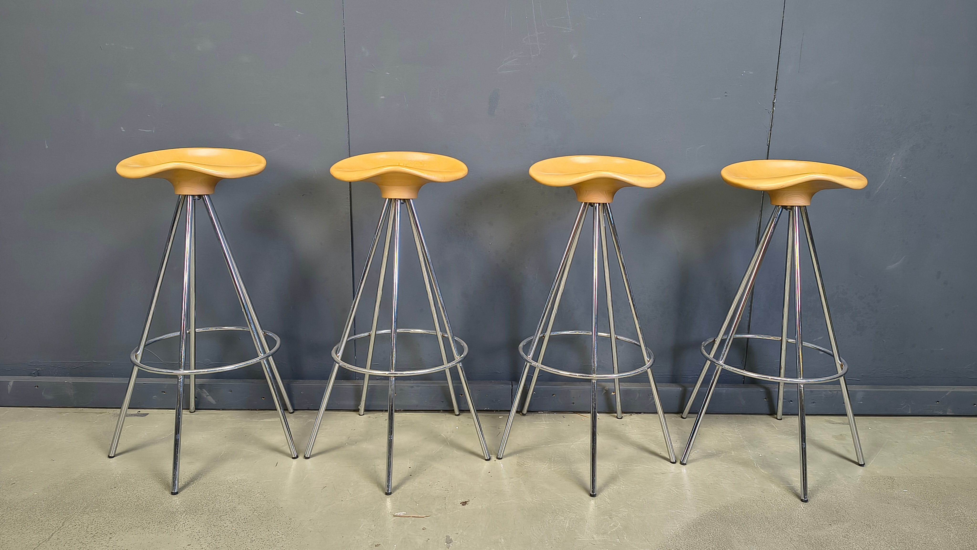 Set of Jamaica swivel bar stools by Pepe Cortès for BD Barcelona, 1990s