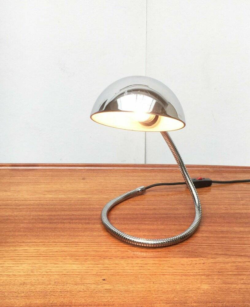 Space Age Snake Cobra Table Lamp, 1970s