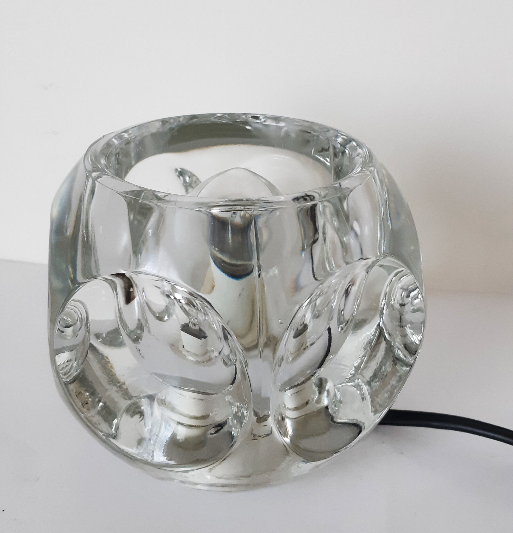 Putzler Table Lamp, ice cube