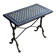 Table d'appoint en mosaïque et fonte