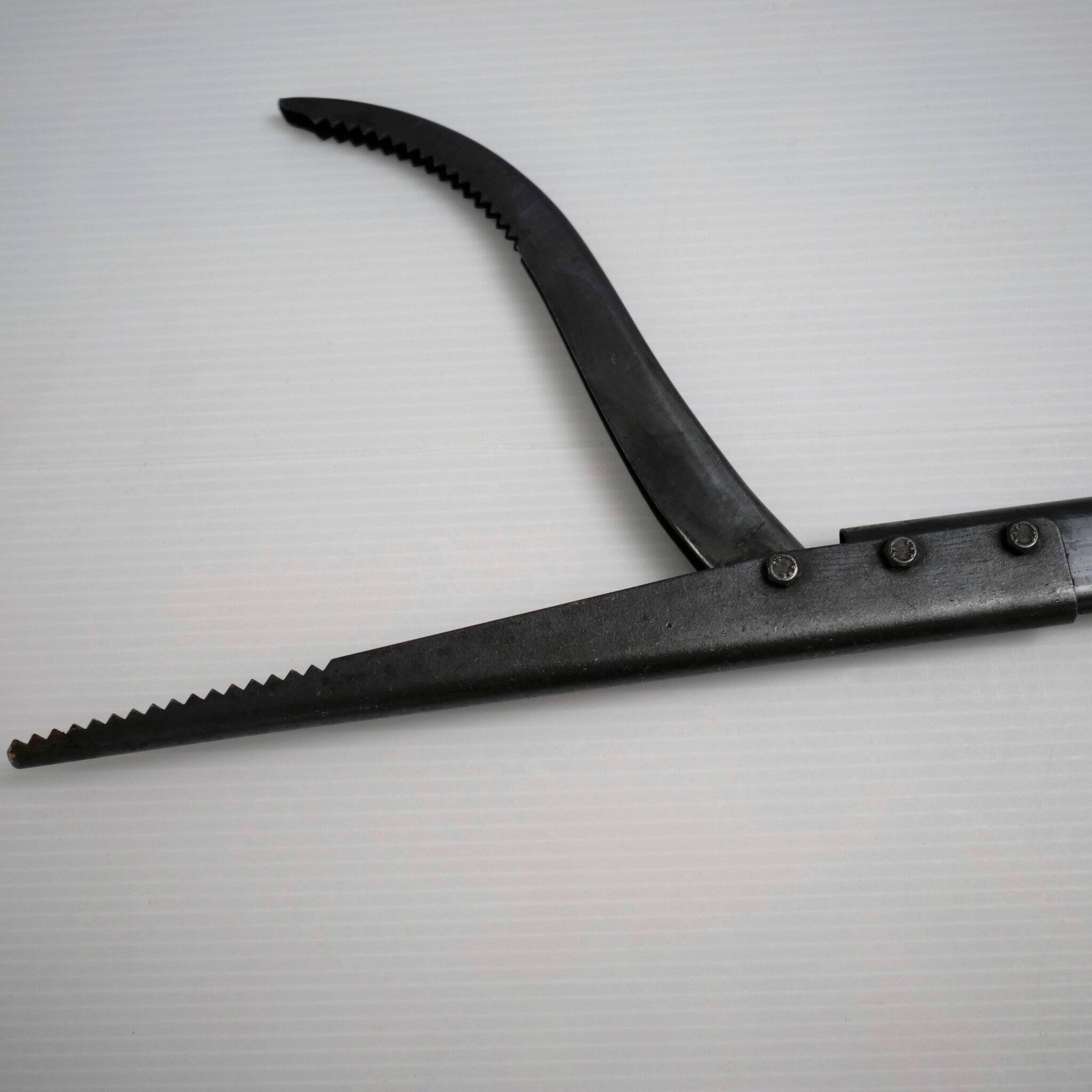 Fireplace accessory designed by Pep Bonet for Alessi, 1980.