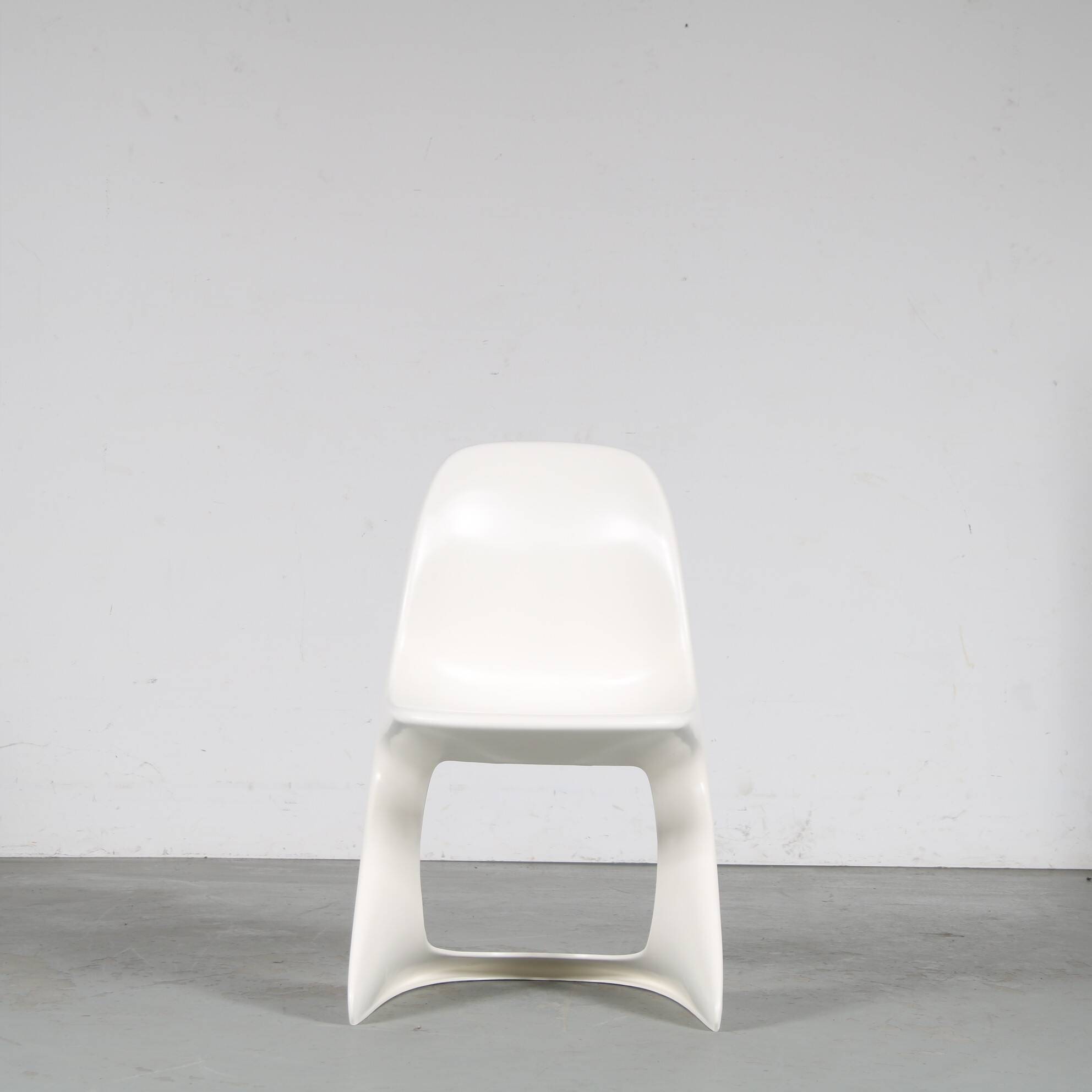 White “Casalino” chair from the 2000s by Alexander Begge for Casala, Germany