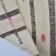 Neutral Vintage Turkish Off White Rug sku 3390
