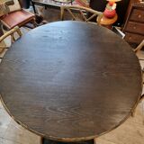 Table set & 4 rattan chairs from 1980